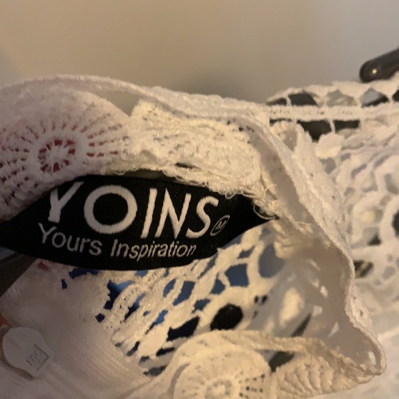 Beautiful white lace midi dress - Picture 4 of 4